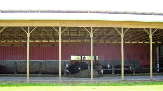 equestrian post frame