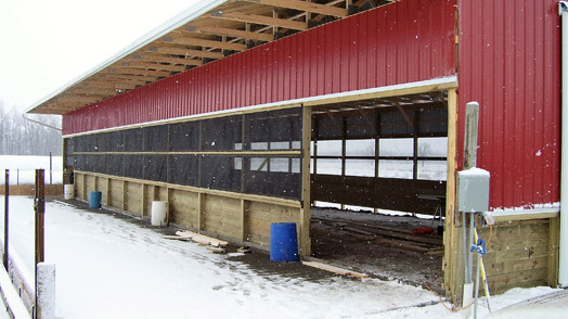 agriculture post frame