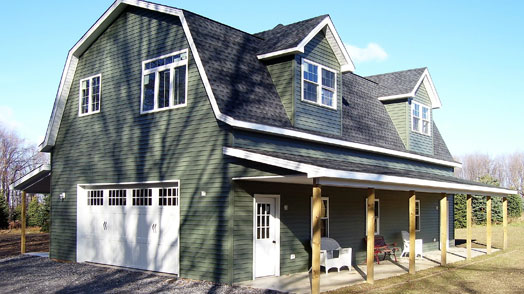 wny pole barn home