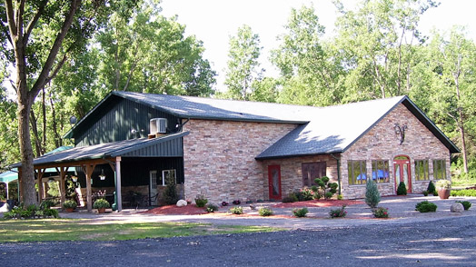 commercial post frame building