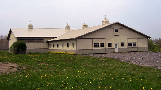 equestrian post frame