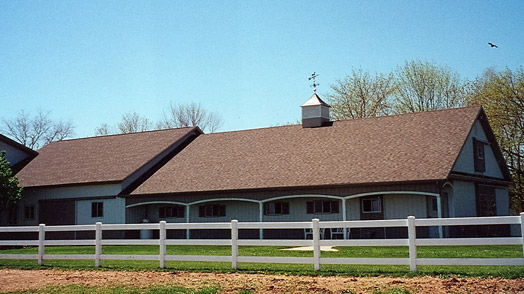 equestrian pole barn