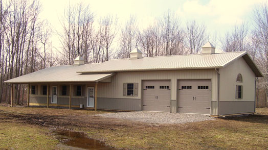 pole barn home