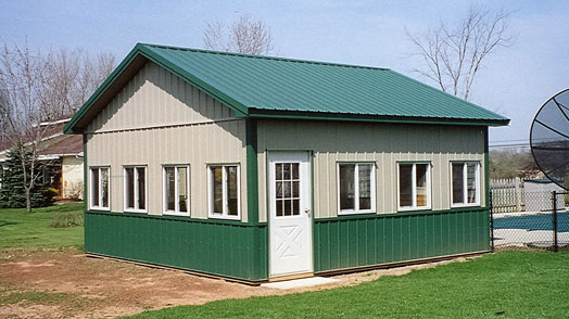 pool house pole barn