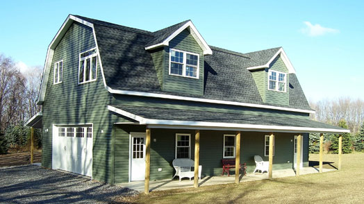 wny pole barn home