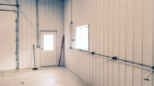 interior insulation pole barn