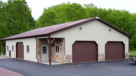 build a pole barn house